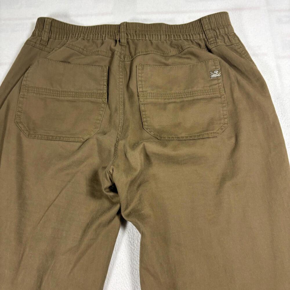 Supplies Womens Size 8 (29W) Brown Utility Pants Adjustable Hem Casual Cotton - Picture 8 of 9